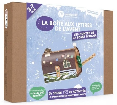 Calendrier de l'avent La boite aux lettres - Pandacraft